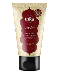 Лосьйон для рук та тіла MKS-ECO Velvet Hand & Body Lotion Original Scent 30 ml