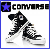 Кеды конверс черные высокие Converse мужские - женские 36-44 размер All Star