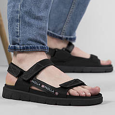 Босоніжки чоловічі чорні на літо