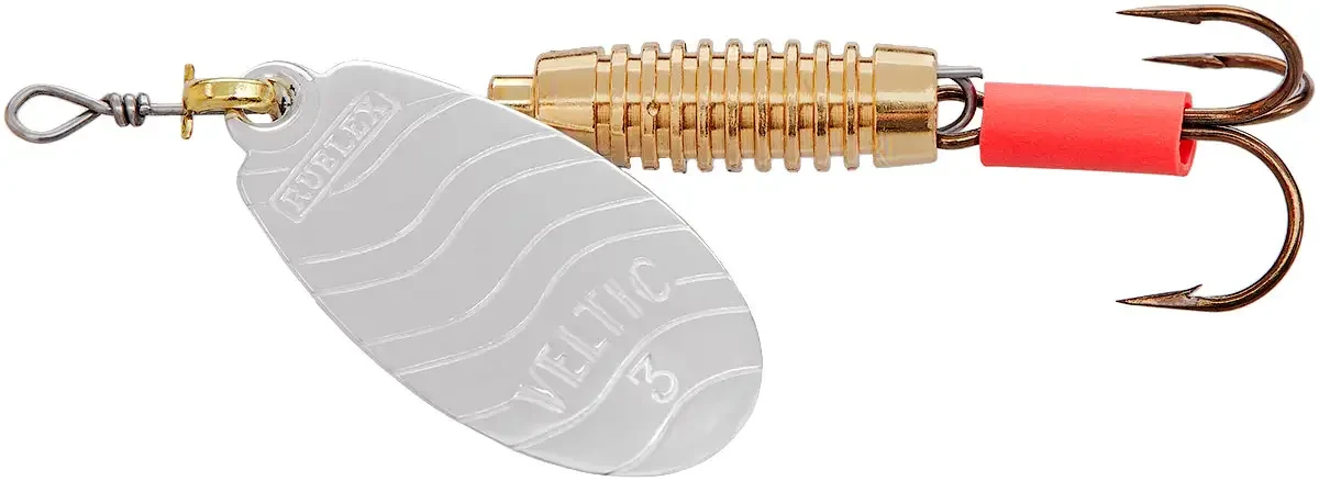 Блешня Rublex Veltic #4 8.0 g PLATA, фото 1