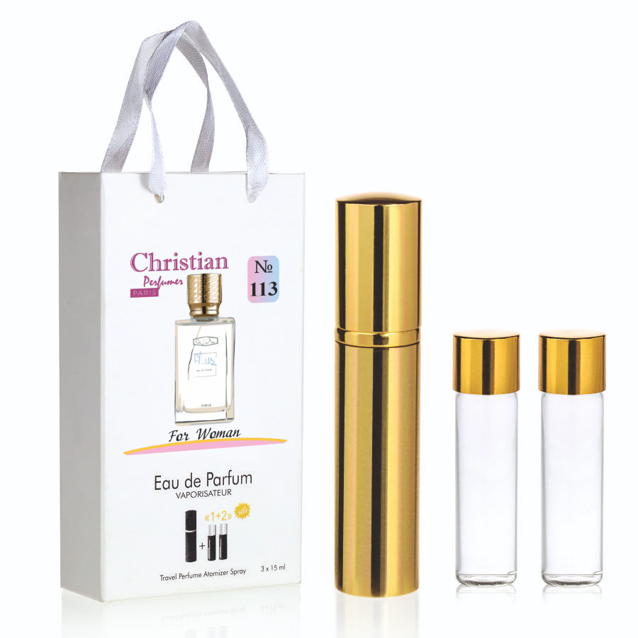 Набір жіночої парфумерії 3x12 ml Christian K-155u № 113