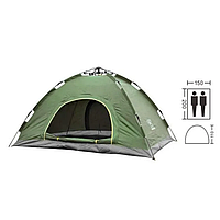 Палатка для кемпинга GLASS-SILVER, Двухместная туристическая палатка 200/150/110 см