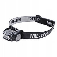 Фонарь налобный MIL-TEC LED 4-Colour Headlight Black
