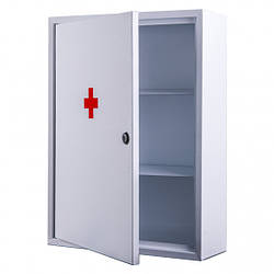 Аптечка настінна з двома полицями АП 02 (360*480*120)