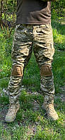 Тактичні штани + наколінники  піксель, штани піксель військові