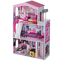 Ляльковий ігровий будиночок для Барбі AVKO Вілла Маямі дитячий дерев'яний для дітей