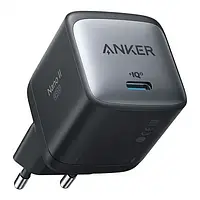 Адаптер питания для телефона Anker PowerPort 713 Nano II-45W Black USB-C GaN (A2664G11)
