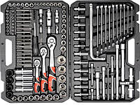 Набор инструментов для ремонта авто с насадками YATO YT-38872 128 предметов Б6241-19