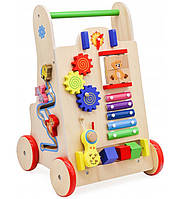 Игровой развивающий детский бизикуб на колесах FUNFIT KIDS (3888) Б5326-19
