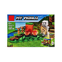 Конструктор дитячий Minecraft MG691 із фігуркою героя (Вид 5) js