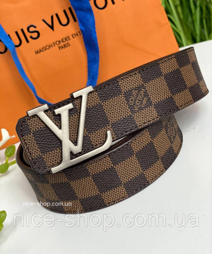 Ремінь Louis Vuitton шкіряний, фото 1