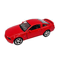 Інерційна машинка FORD MUSTANG GT 2006 Kinsmart КТ5091, 1:42 (Червоний) js