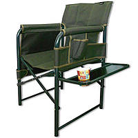 Крісло складане туристичне з столиком Ranger Guard (RA 2207) стілець зі спинкою для пікніка, риболовлі