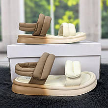 Босоніжки дитячі Clibee м'які бежеві 5390