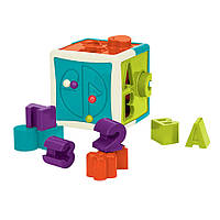 Розвиваюча іграшка-сортер Розумний Куб Battat Lite BT2577Z 12 форм js