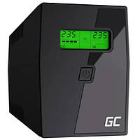 ДБЖ Green Cell UPS UPS 600VA 360W (UPS01LCD) джерело безперебійного живлення, упс, безперебійник