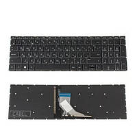 Клавіатура для ноутбука HP (250 G7, 255 G7 series) rus, black, без фрейма, підсвічування клавіш(оригінал) ()
