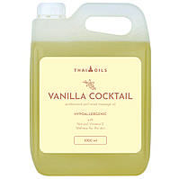 Профессиональное массажное масло «Vanilla cocktail» 3000 ml ванильное для массажа А8846-18