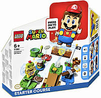 Конструктор LEGO Super Mario Пригоди разом з Маріо. Стартовий набір 71360 (231 деталей) ЛЕГО