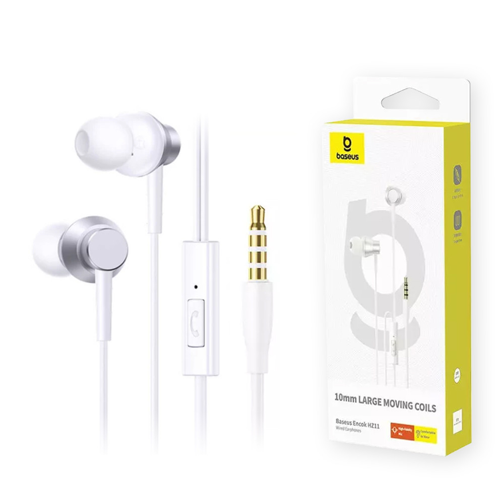 Навушники — гарнітура Baseus Encok HZ11 Білий, фото 1