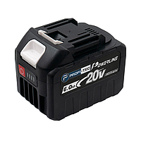 Аккумуляторная батарея PROFI-TEC PT2060 POWERLine : 20V, 5C, 6.0 Ач, с индикатором заряда) US PRO