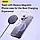 Бездротовий зарядний пристрій Baseus Simple Mini3 Magnetic Wireless Charger с технологією Qi 15W (CCJJ040205) Purple, фото 8