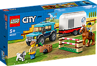 Конструктор LEGO Cіty Фургон для коней 60327 ЛЕГО Сити Б5622-19