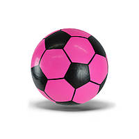 Дитячий М'ячик "Футбольний" RB0689 гумовий, 60 грам (Рожевий) js