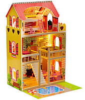 Игровой кукольный домик с LED RGB подсветкой FUNFIT KIDS (3044) Б5321-19