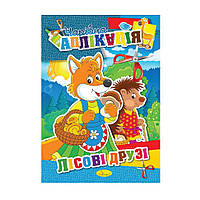 Книжка-аплікація "Чарівна аплікація" АЦ-04, 12 сторінок (Вид 6) js