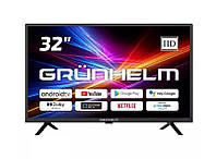 Телевизор Grunhelm 32H300-GA11V (32'', Android TV, HD, T2)