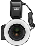 Кільцевий макроспалах Godox MF-R76C TTL для Canon, фото 5