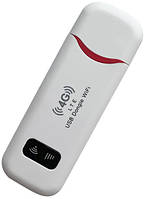 4G Wi-Fi модем роутер портативный USB Wi-Fi 3G/4G LTE 3in1 HotSpot 150 Мбит/сек Red Б3093-18