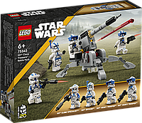 Конструктор LEGO Star Wars Боевой набор клонов-пехотинцев 501-го легиона 75345 ЛЕГО Б2501-18