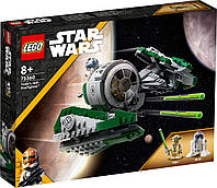 Конструктор ЛЕГО ЗВЕЗДНЫЕ ВОЙНЫ LEGO Star Wars Джедайский истребитель Йоды 75360 Б3469-18
