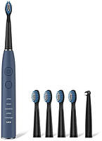 Електрична звукова зубна щітка Seago SG-575 електрощітка Синій