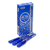Ручка "пише-стирає" BIA M-6011 синя, упаковка 12 шт js