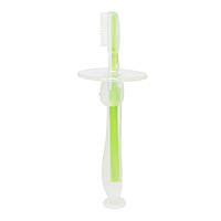 Силіконова зубна щітка Mumlove MGZ-0707(Green) з обмежувачем js