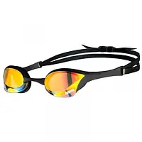 Защитные очки от запотевания Arena cobra ultra swipe, плавательные взрослые черные с поляризацией