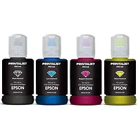 Комплект чернил для принтера Printalist для Epson 4х140г B/C/M/Y (PL-INK-EPSON-SET4)