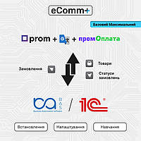 Модуль синхронизации 1С/BAS с Prom.ua, Базовый+Переводчик+Пром-оплата