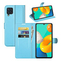 Чехол-книжка Litchie Wallet Samsung Galaxy M32 4G Light Blue ST, код: 8129119