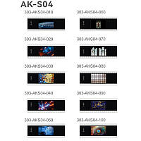 Набір слайдів Godox AK-S04 для AK-R21 (10 шт.)