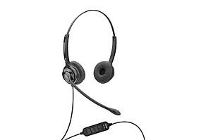 Гарнітура дротова Axtel MS2 duo NC USB (AXH-MS2D) чорні бу