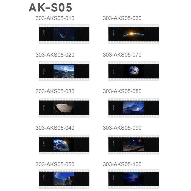 Набір слайдів Godox AK-S05 для AK-R21 (10 шт.)
