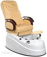 Beauty System Fotel Do Pedicure Z Masażem Br-2307 Beżowy