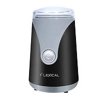 Кофемолка электрическая Lexical LCG-0702 50g 220V 200W Black-Gray (3_01491) ST, код: 7815782