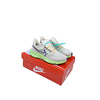 Кроссовки Nike Zoom серые с салатовым Im_1250