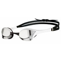 Защитные очки от запотевания Arena cobra ultra swipe, плавательные взрослые белые с поляризацией