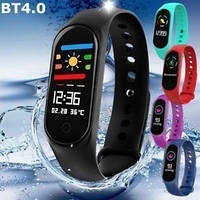Фитнес-часы М3, смарт браслет smart watch, аналог mi band 3, треккер, сенсорные фитнес часы tal